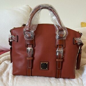 DOONEY & BOURKE || burnt orange Bristol satchel